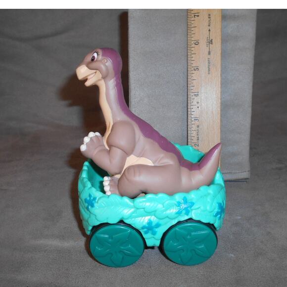 1996 Land Before Time Great Valley Vehicles Bobbin' Fun Littlefoot Equity Toys - Picture 5 of 9